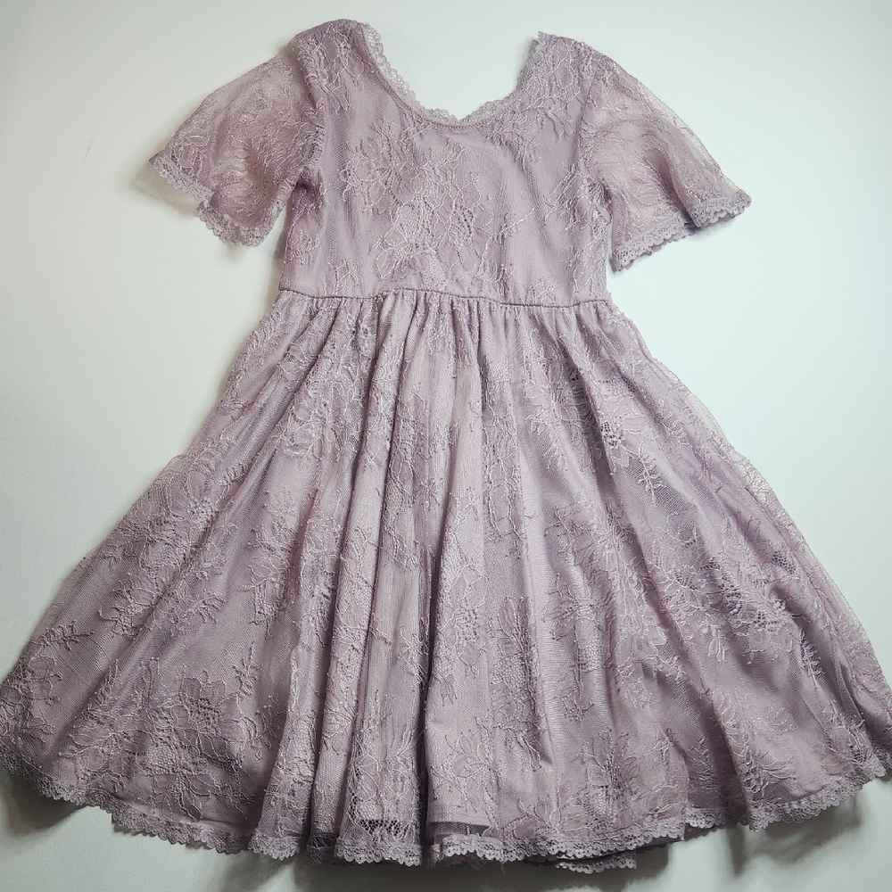 Dot Dot Smile Elegant Lace Dress From The Fancy Collection EUC